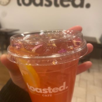 Toasted - Iced Rose Lemonade!! (Sorry for the bad quality picture my camera is broken) - Coffee & Tea Near Me - Montrose, California