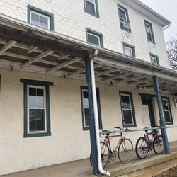 Outside front