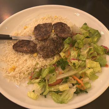 The Mayor’s House By Selda - Kofte (meatball), rice, what they call a tomato salad - Mediterranean Near Me - Dallas, Texas The Mayor’s House By Selda - Kofte (meatball), rice, what they call a tomato salad - Mediterranean Near Me - Dallas, Texas