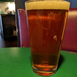 Amos Howards Restaurant & Brew Works - Drinking a Death by Hops IPA by Olde Hickory Brewery