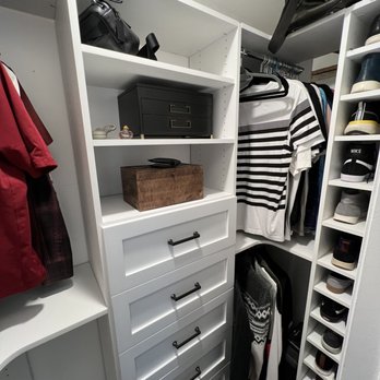 Closet Finish - Home Organization Near Me - Rancho Cucamonga, California