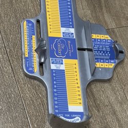 Hanger Prosthetics & Orthotics - 7/15/2025:  Today--Podiatry Shoe Fitting; combination men's and women's Brannock Device available.