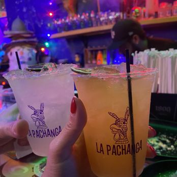 La Pachanga - Our margaritas - classic & parcha (passion fruit) - Tacos Near Me - San Juan, Puerto Rico