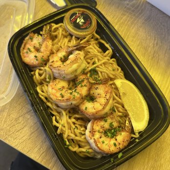 Mama Hieu's  - Spicy shrimp garlic noodles ($15) - Vietnamese Near Me - Westminster , California