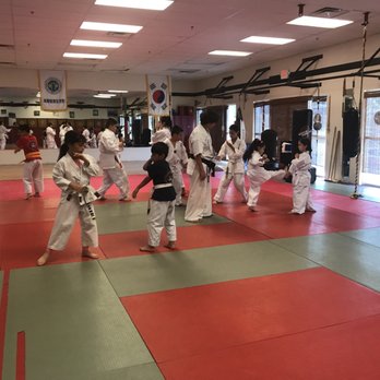 Thompson Taekwondo - The littlest girl & 2 tallest boys are our children - Kickboxing Near Me - Spring Valley, Nevada