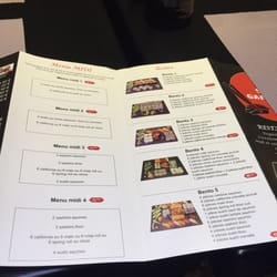 Sushi Spirit - Carte