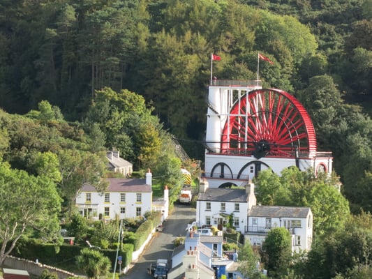 The Great Laxey Wheel by null