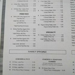 Crispy Chicken & Rice - Meals, fried rice, specially, family specials