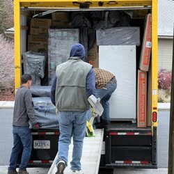 American Moving & Storage - Almost done loading!!