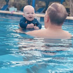 Soflo Swim - Ollies first swim lesson!