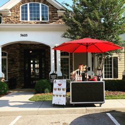 Refill Coffee Cart - Refill Coffee Cart serving residents at an apartment complex in East Tennessee.