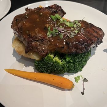The Point Kitchen and Bar - Peppercorn Rib eye steak - Bars Near Me - Santa Cruz, California