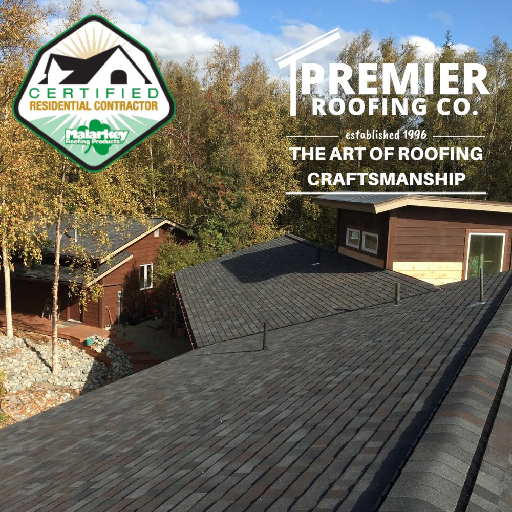 Slide of Premier Roofing