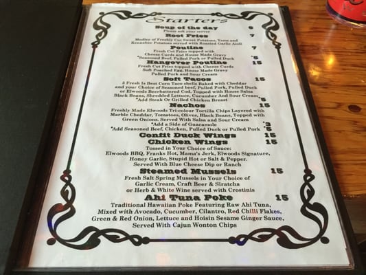 Menu photo 2 Elwoods Vancouver, BC Menu photo 2 Elwoods Vancouver, BC