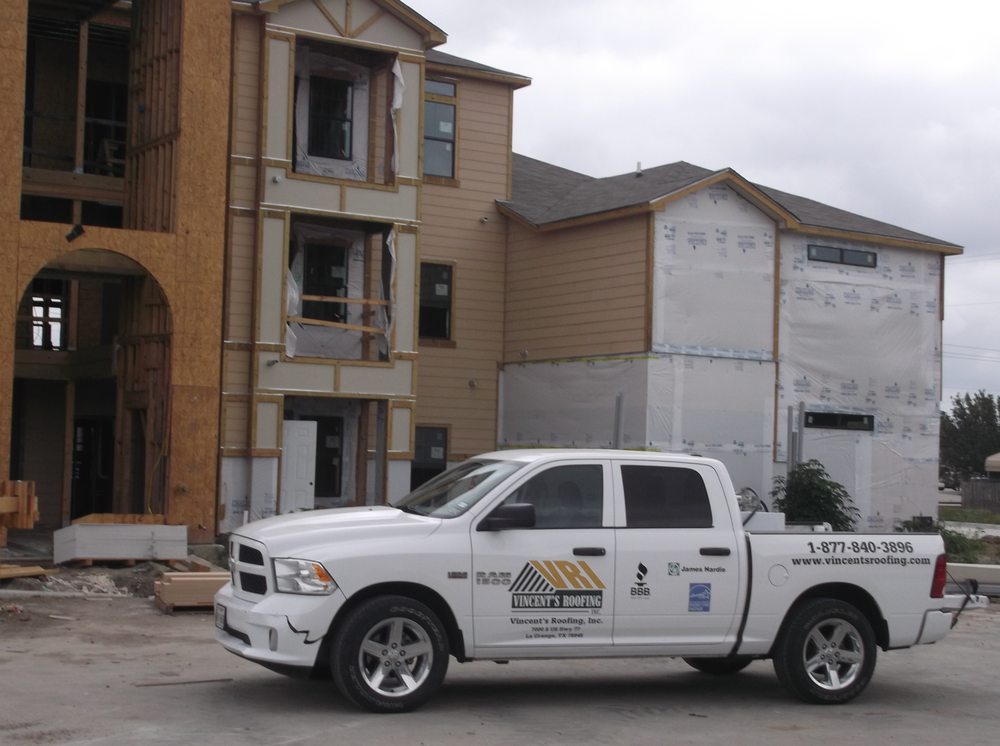 Slide of Vincent's Roofing