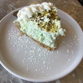 Hathaway's Diner - Pineapple Pistachio Pie, YUM!!! - Diners Near Me - Edmonton, Alberta
