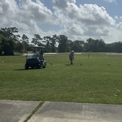 Glen Abbey Golf Club - Driving range. Can drive right up past the mats