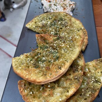 Mazal - Pita with Za'atar - Wine Bars Near Me - Los Angeles, California Mazal - Pita with Za'atar - Wine Bars Near Me - Los Angeles, California