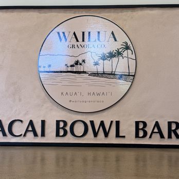 Wailua Granola - Açaí Bowls featuring their homemade Wailua Granola - Specialty Food Near Me - Kapaʻa, Hawaii