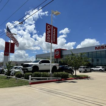 Bravo Nissan - Front of business. - Auto Repair Near Me - Baytown, Texas Bravo Nissan - Front of business. - Auto Repair Near Me - Baytown, Texas