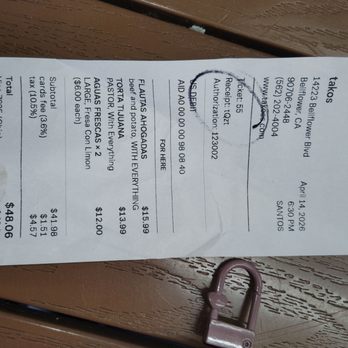 Takos - Tacos Near Me - Bellflower, California