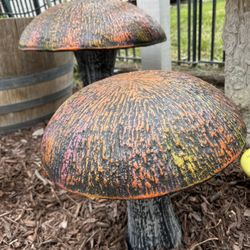 Patios Designs - Large mushrooms