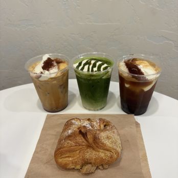 Yeems Coffee - Vienna latte, Vienna matcha, Vienna black; cheese danish - Coffee & Tea Near Me - Gardena, California Yeems Coffee - Vienna latte, Vienna matcha, Vienna black; cheese danish - Coffee & Tea Near Me - Gardena, California