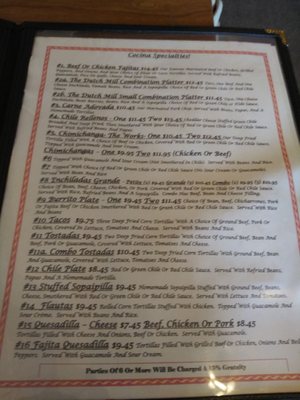 Menu photo 7 Dutch Mill Cafe & Bar Antonito, CO Menu photo 7 Dutch Mill Cafe & Bar Antonito, CO