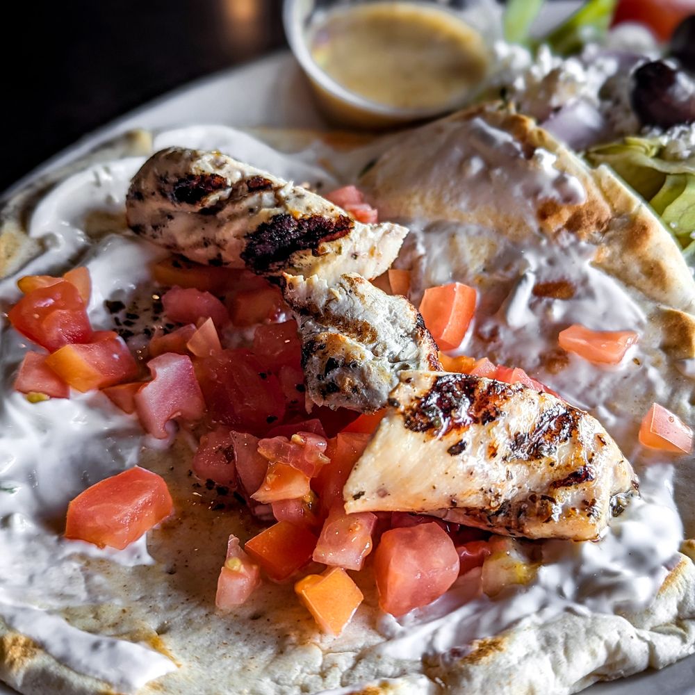 The Waltzing Weasel - Chicken Souvlaki - Pubs Near Me - Oshawa, Ontario The Waltzing Weasel - Chicken Souvlaki - Pubs Near Me - Oshawa, Ontario