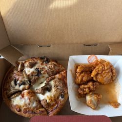 Pizza Hut - My Hut Box - personal 2 topping and buffalo boneless wings