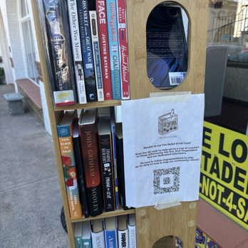 Dym - Books & Boba - Discounted Book Section Outside - Bookstores Near Me - Pasadena, California Dym - Books & Boba - Discounted Book Section Outside - Bookstores Near Me - Pasadena, California