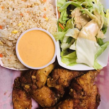 Wings & Rice - Lunch special: 8 traditional wings, rice, Salad and fountain drink for about $12 - Chicken Wings Near Me - Tucson, Arizona Wings & Rice - Lunch special: 8 traditional wings, rice, Salad and fountain drink for about $12 - Chicken Wings Near Me - Tucson, Arizona