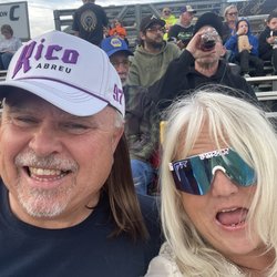 Grays Harbor Raceway - Rico and me hanging out!