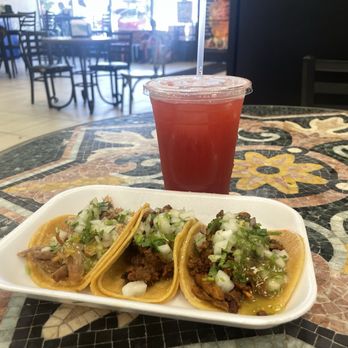 Mi Rancho Market - Two Al Pastor tacos and one Carnitas. - Grocery Near Me - Escondido, California Mi Rancho Market - Two Al Pastor tacos and one Carnitas. - Grocery Near Me - Escondido, California