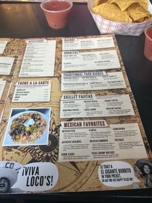 Menu photo 3 Loco's Tex-Mex Grille Detroit, MI