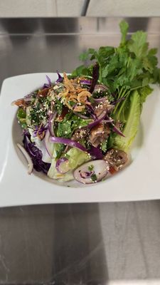 Pla Daek Thai Esan Food by null