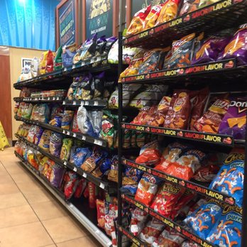 Sheetz - a variety of snacks in a grocery store - Gas Stations Near Me - Kernersville, North Carolina