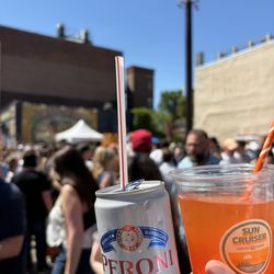 Italian Market Festival - 5/16/2026 spaghett & aperol spritz from alice restaurant