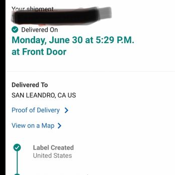UPS - Driver said front door but not front door of my actual apartment. - Shipping Centers Near Me - Oakland, California UPS - Driver said front door but not front door of my actual apartment. - Shipping Centers Near Me - Oakland, California