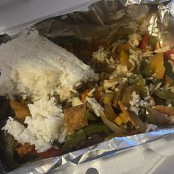 Thai Vegan - PET dish (pumpkin, eggplant, tofu) and rice