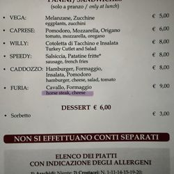 Il Galeone - Horse meat on the menu