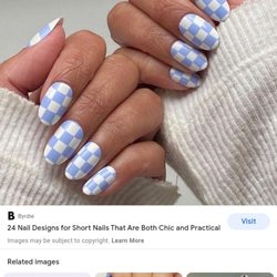 Apache Nails - Gave them this Inspo pic and turned out even better