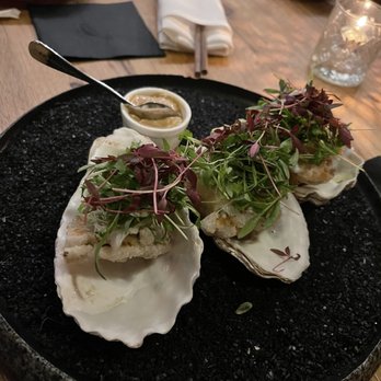 Salt + Charcoal - Crunchy Oyster - Japanese Near Me - Brooklyn, New York Salt + Charcoal - Crunchy Oyster - Japanese Near Me - Brooklyn, New York