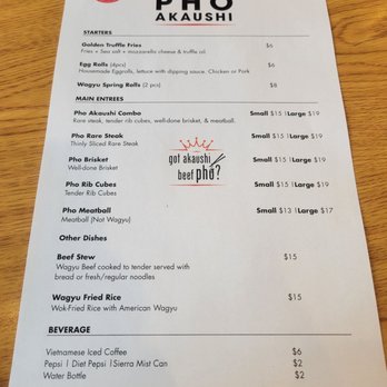 Pho Akaushi - Menu - Vietnamese Near Me - Santa Ana, California Pho Akaushi - Menu - Vietnamese Near Me - Santa Ana, California