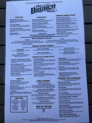 Menu photo 4 The Brunch House Temecula, CA