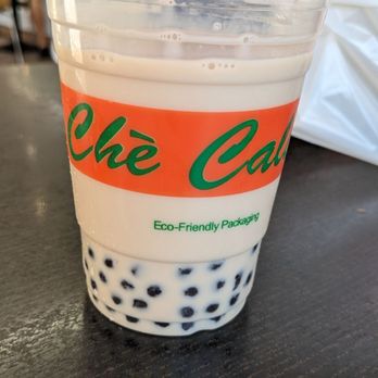 Banh Mi Che Cali - Milk green tea with boba - Vietnamese Near Me - Alhambra, California