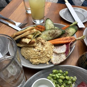Duke's La Jolla - MACADAMIA NUT HUMMUS - New American Near Me - La Jolla, California Duke's La Jolla - MACADAMIA NUT HUMMUS - New American Near Me - La Jolla, California