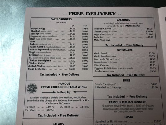 Menu photo 6 Diparma Pizza Waterbury, CT