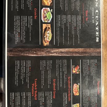 Los Cuates Seafood and Bar - Menu - Seafood Near Me - Chula Vista, California Los Cuates Seafood and Bar - Menu - Seafood Near Me - Chula Vista, California