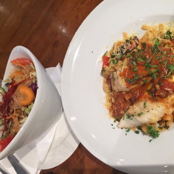 Mackenzie's Bar And Grill - Blue cod over pasta - Pubs Near Me - Canterbury, CAN Mackenzie's Bar And Grill - Blue cod over pasta - Pubs Near Me - Canterbury, CAN
